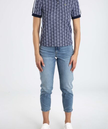 חולצת פולו Slim Fit עם מונוגרמה של Lacoste