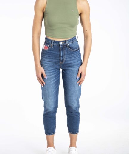 קרופ טופ רקום תוצרת Tommy Jeans