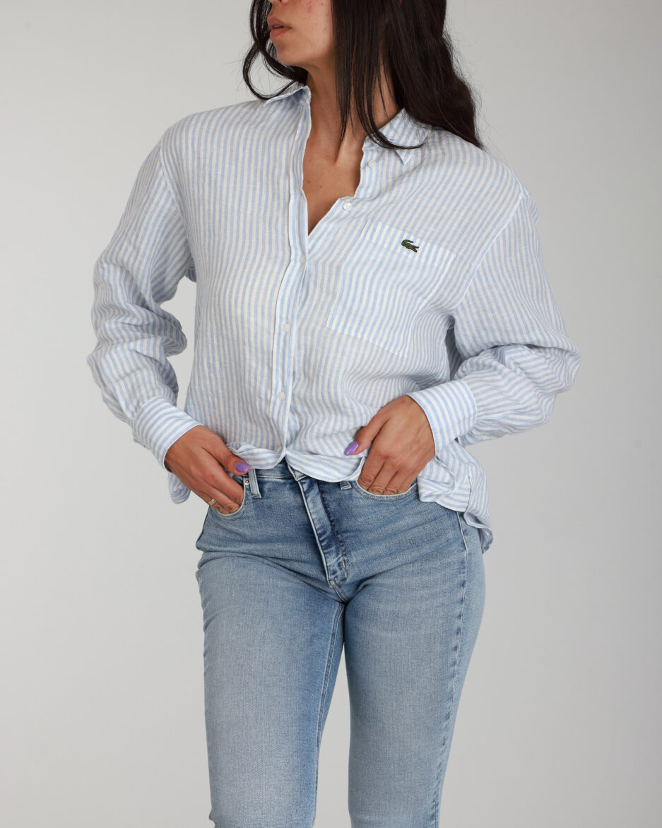 חולצה מכופתרת Lacoste לנשים
