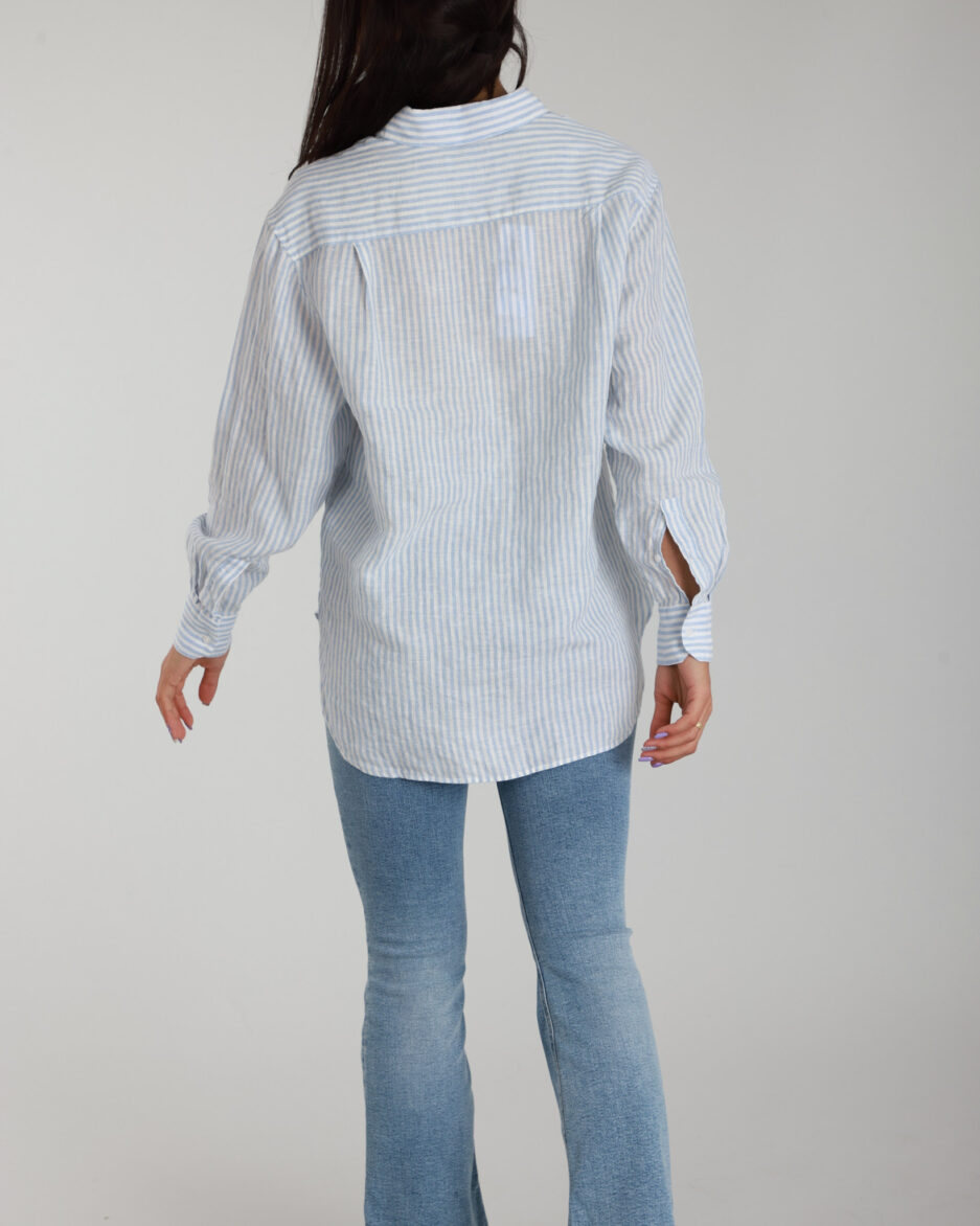 ⁦חולצה מכופתרת Lacoste לנשים⁩ – תמונה ⁦2⁩