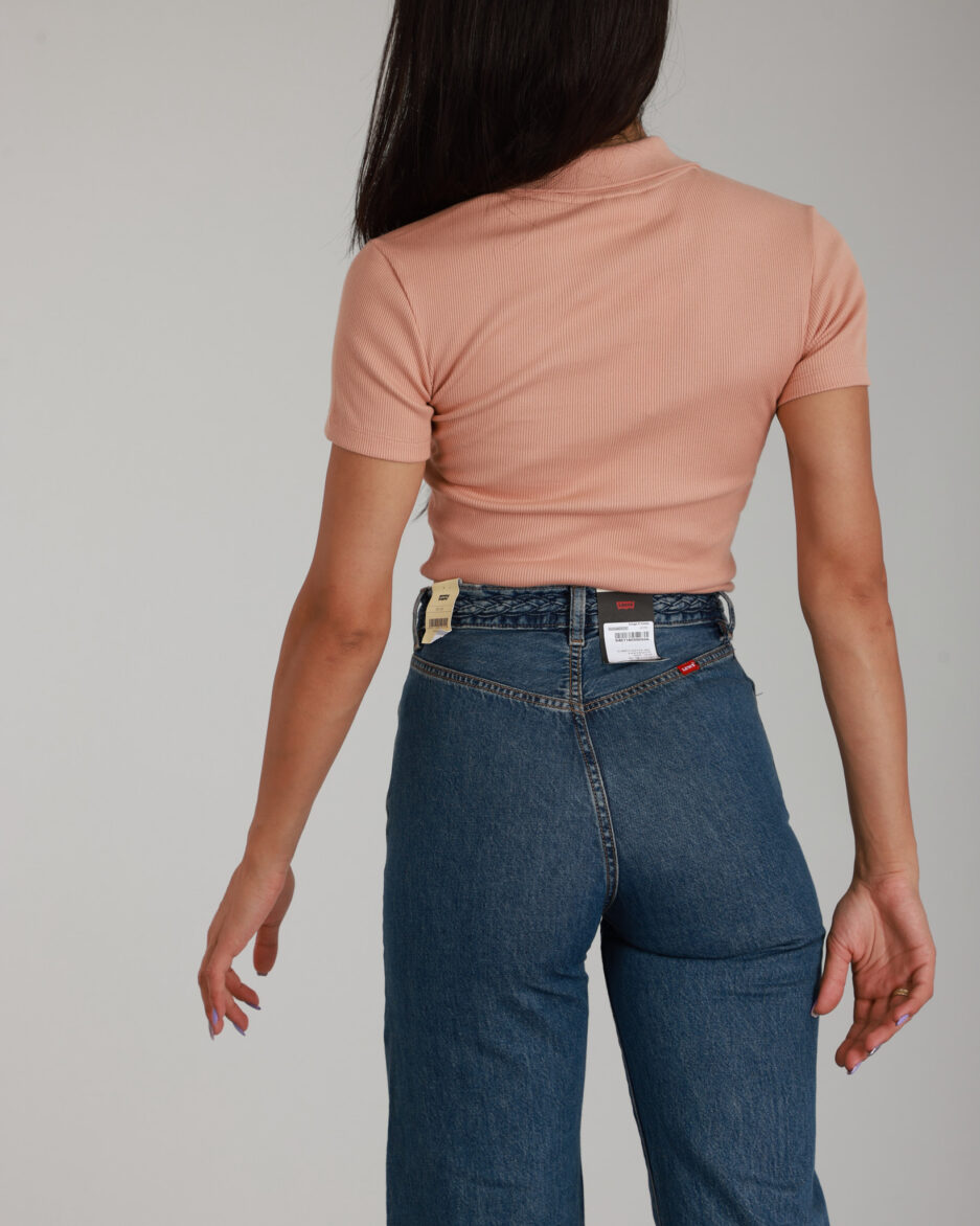 ⁦חולצת פולו לנשים Lacoste Slim Fit⁩ – תמונה ⁦8⁩