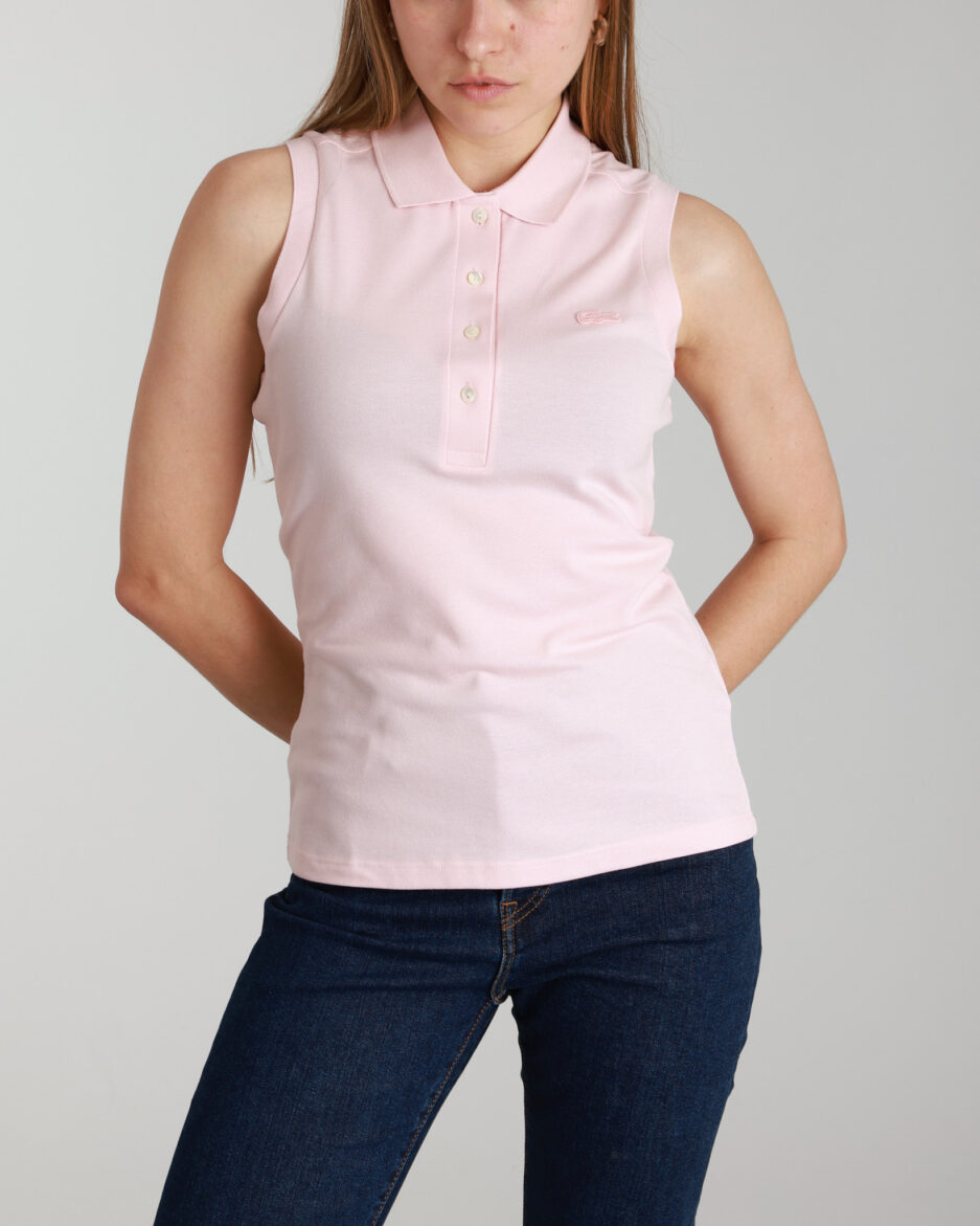 ⁦פולו ללא שרוולים של LACOSTE לנשים⁩ – תמונה ⁦6⁩