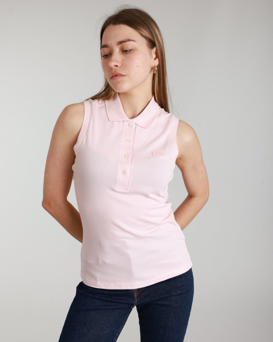 ⁦פולו ללא שרוולים של LACOSTE לנשים⁩ – תמונה ⁦11⁩