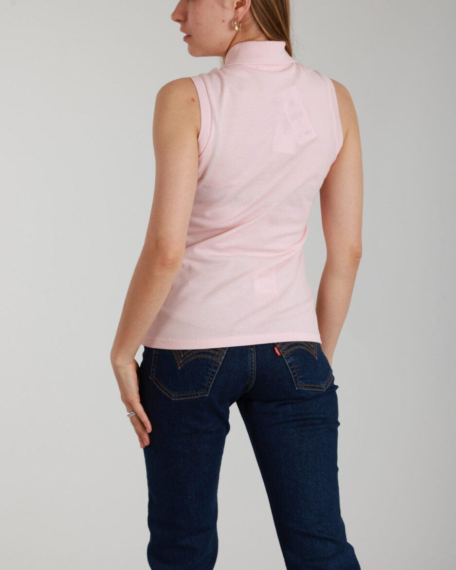 ⁦פולו ללא שרוולים של LACOSTE לנשים⁩ – תמונה ⁦10⁩