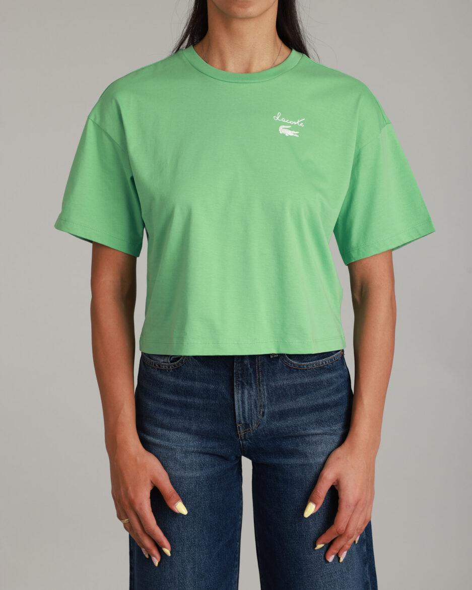 ⁦טי שירט קצרה מבית Lacoste⁩ – תמונה ⁦6⁩