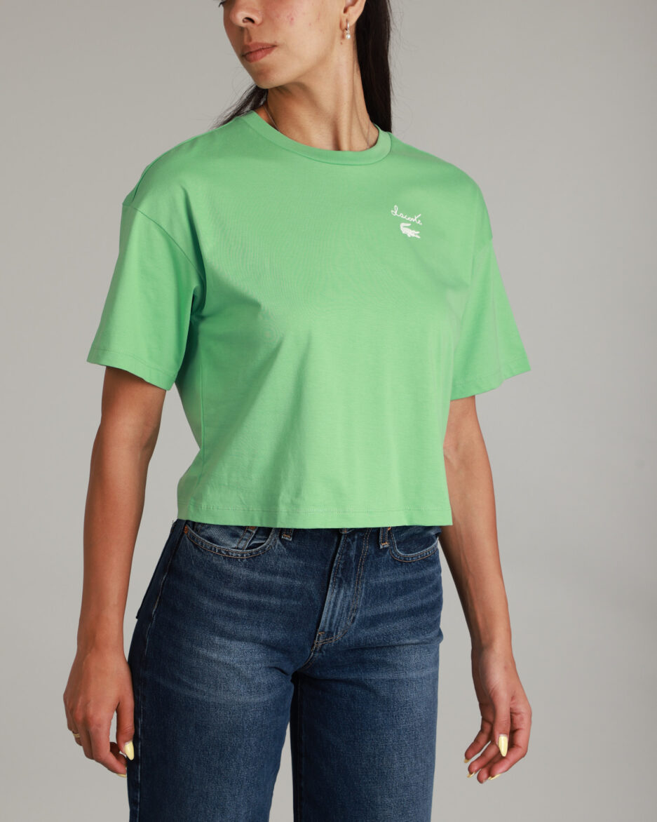 ⁦טי שירט קצרה מבית Lacoste⁩ – תמונה ⁦3⁩