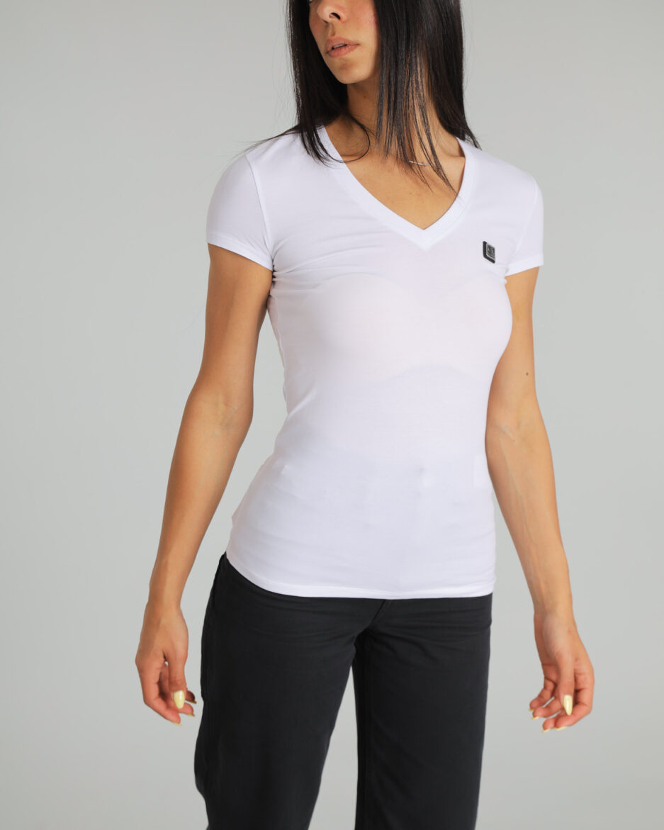 ⁦חולצת טי סלים פיט עם לוגו - Armani Exchange⁩ – תמונה ⁦6⁩