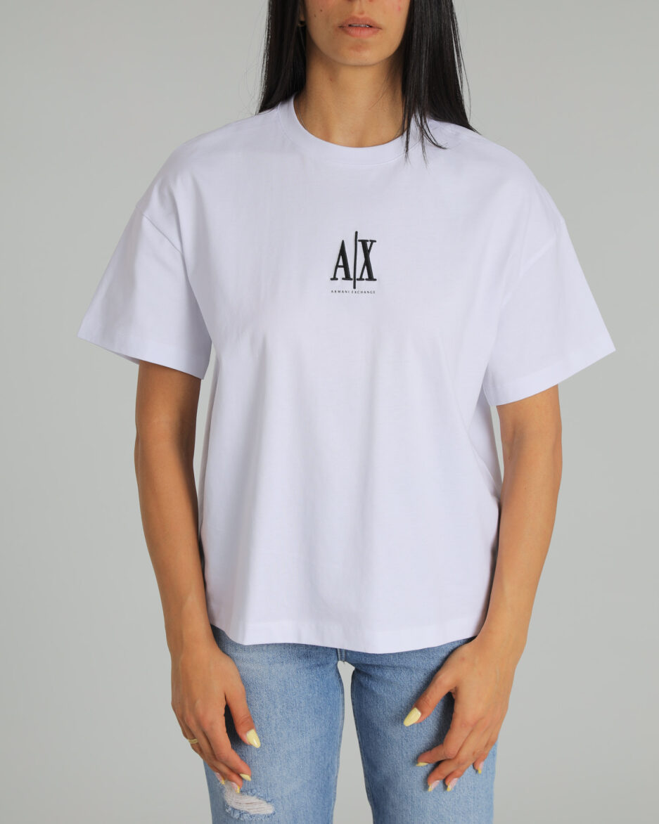 ⁦חולצת טי עם לוגו Armani Exchange⁩ – תמונה ⁦2⁩