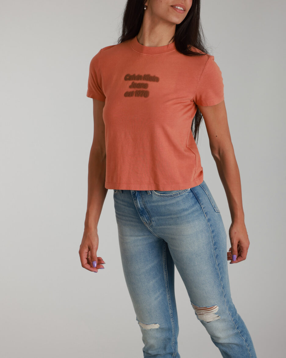 ⁦טי שירט וושד עם לוגו - Calvin Klein⁩ – תמונה ⁦6⁩