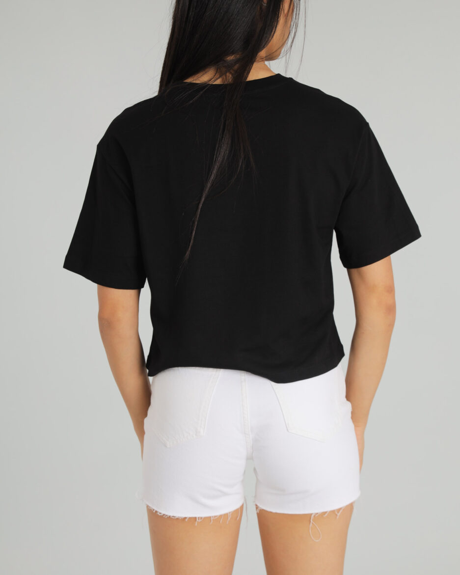 ⁦חולצת קרופ LOVEr - Armani Exchange⁩ – תמונה ⁦8⁩