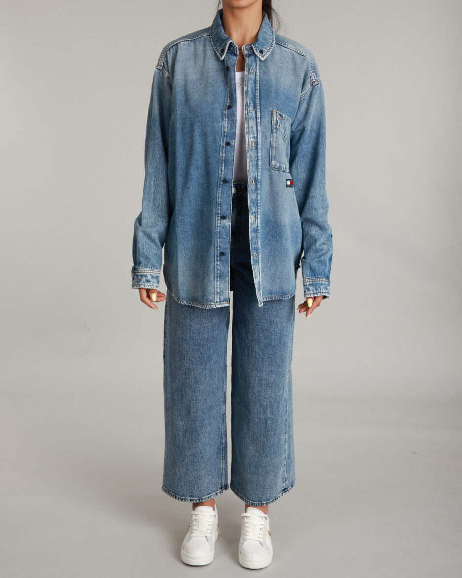 ⁦ג'ינס נשים רחב Tommy Jeans Charlie⁩ – תמונה ⁦6⁩