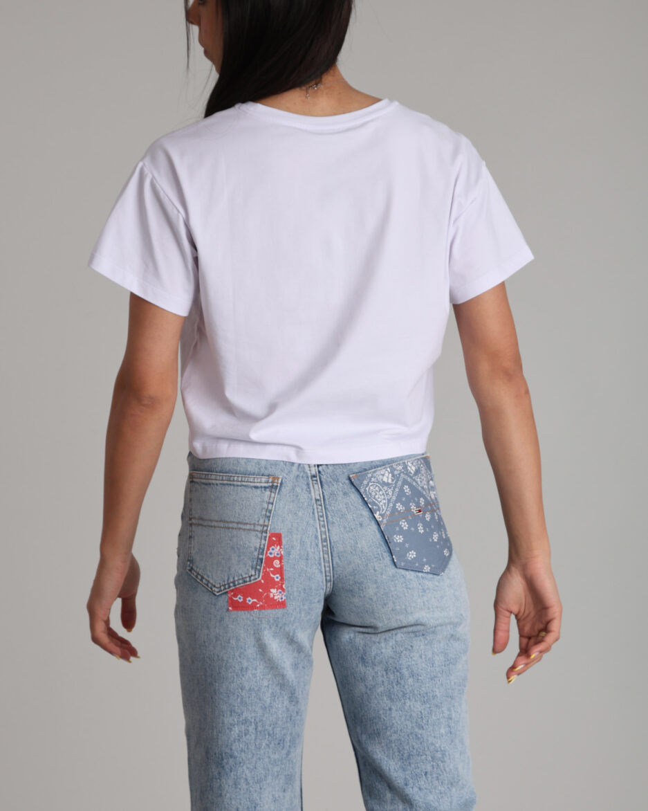 ⁦חולצת טי קצרה לנשים מבית Replay Jeans⁩ – תמונה ⁦3⁩