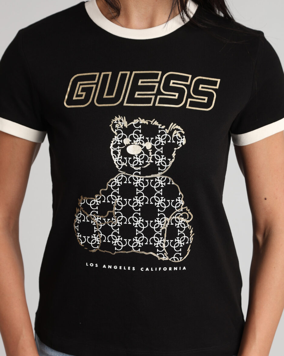 ⁦טי שירט קצרה לנשים מבית Guess⁩ – תמונה ⁦3⁩