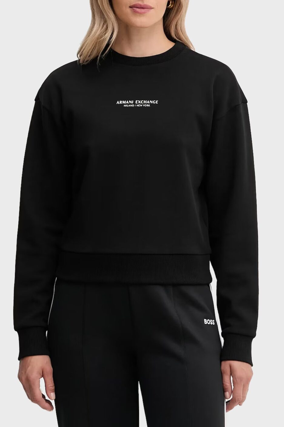 סווטשירט קרופ Armani Exchange