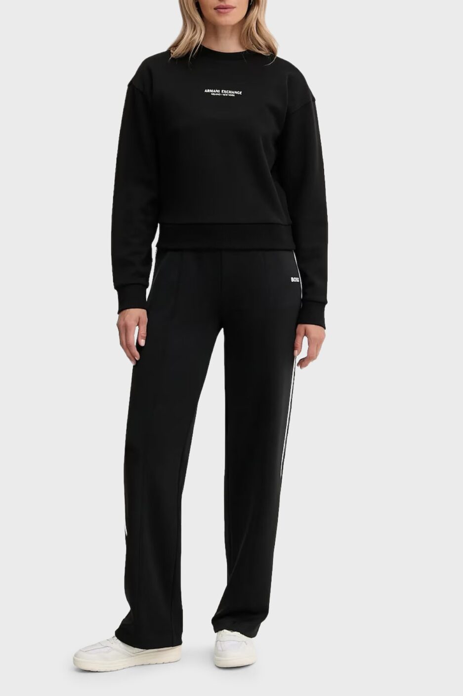⁦סווטשירט קרופ Armani Exchange⁩ – תמונה ⁦3⁩