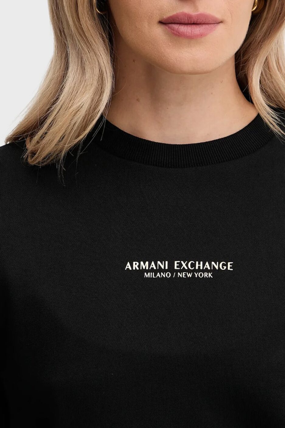 ⁦סווטשירט קרופ Armani Exchange⁩ – תמונה ⁦2⁩