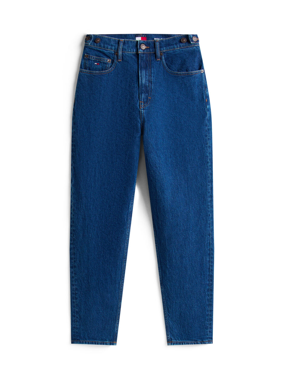 ⁦Tommy Jeans ג'ינס סטרייט לנשים – Blue Black⁩ – תמונה ⁦5⁩