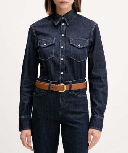 חולצת ג’ינס Dark Denim Tommy Hilfiger