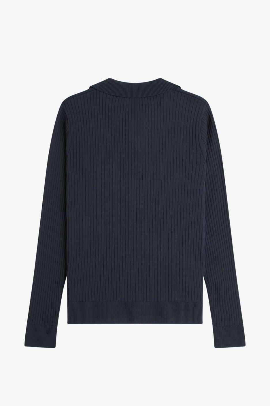 ⁦פולו סרוג פרד פרי Ribbed Knitted פולו⁩ – תמונה ⁦3⁩