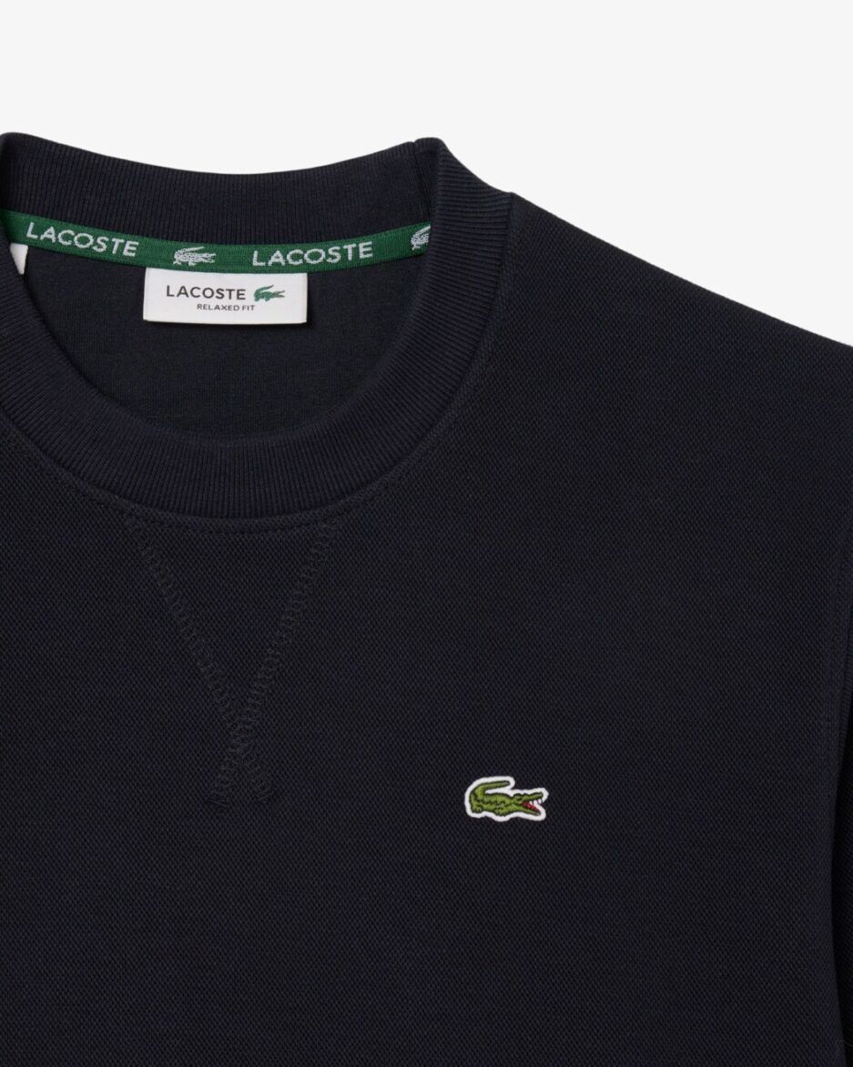 ⁦סווטשירט פיקה רפויה לנשים – Lacoste⁩ – תמונה ⁦2⁩